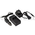 Olympus LI-70B Charger Replacement (Wall + Car Cord)