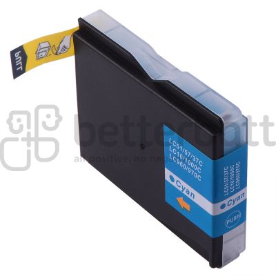 Brother MFC-3360C Cyan Ink Replacement (LC-37C / LC-57C)