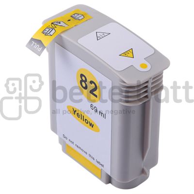 HP Designjet 500 Yellow Ink Replacement (#82 / C4913A)
