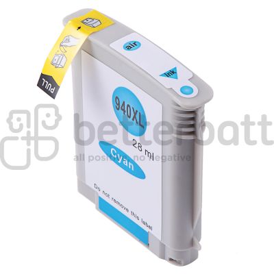 HP Officejet 8000-A811a Cyan Ink Replacement (#940XL / C4907AA)