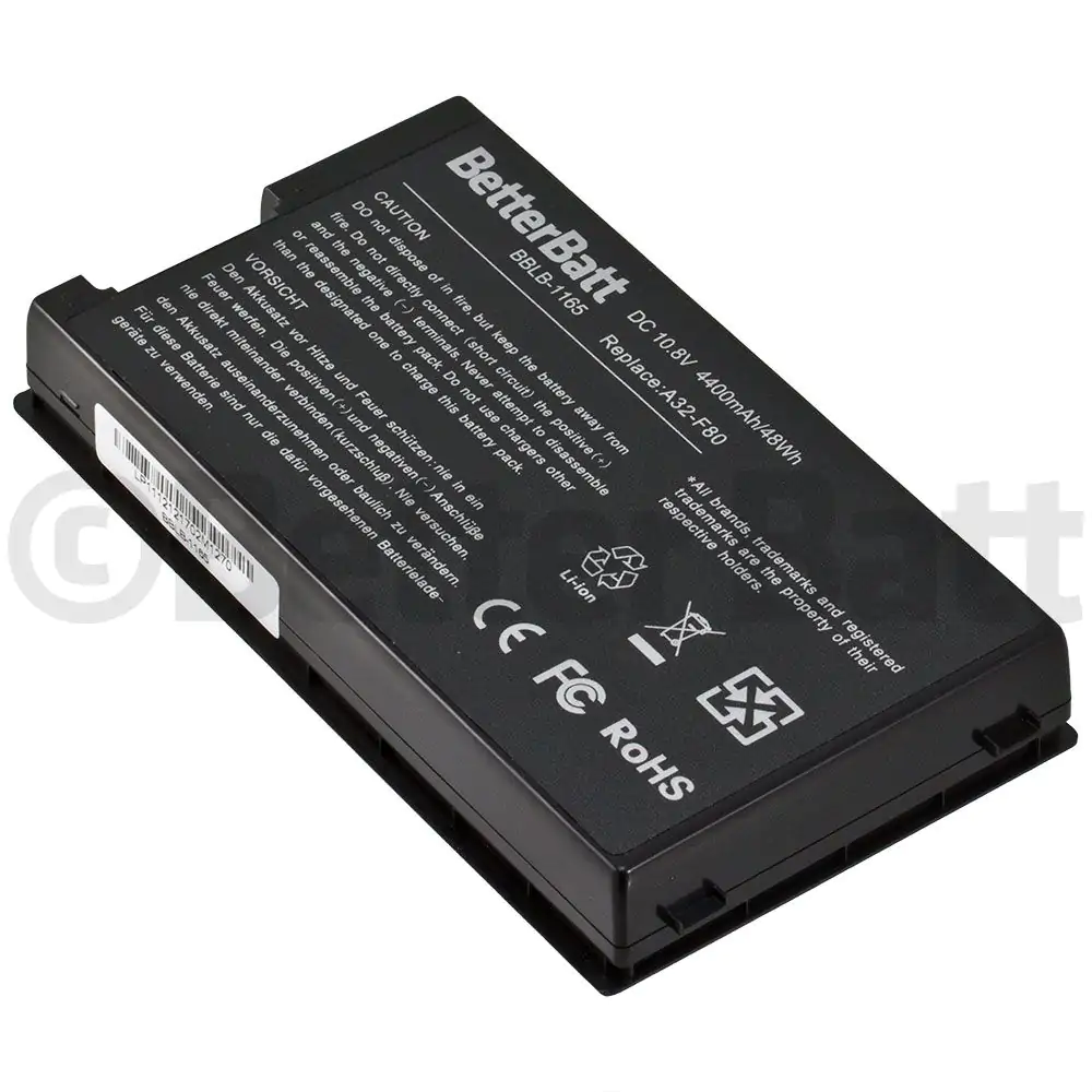 ASUS F80Q-A1 Battery Replacement
