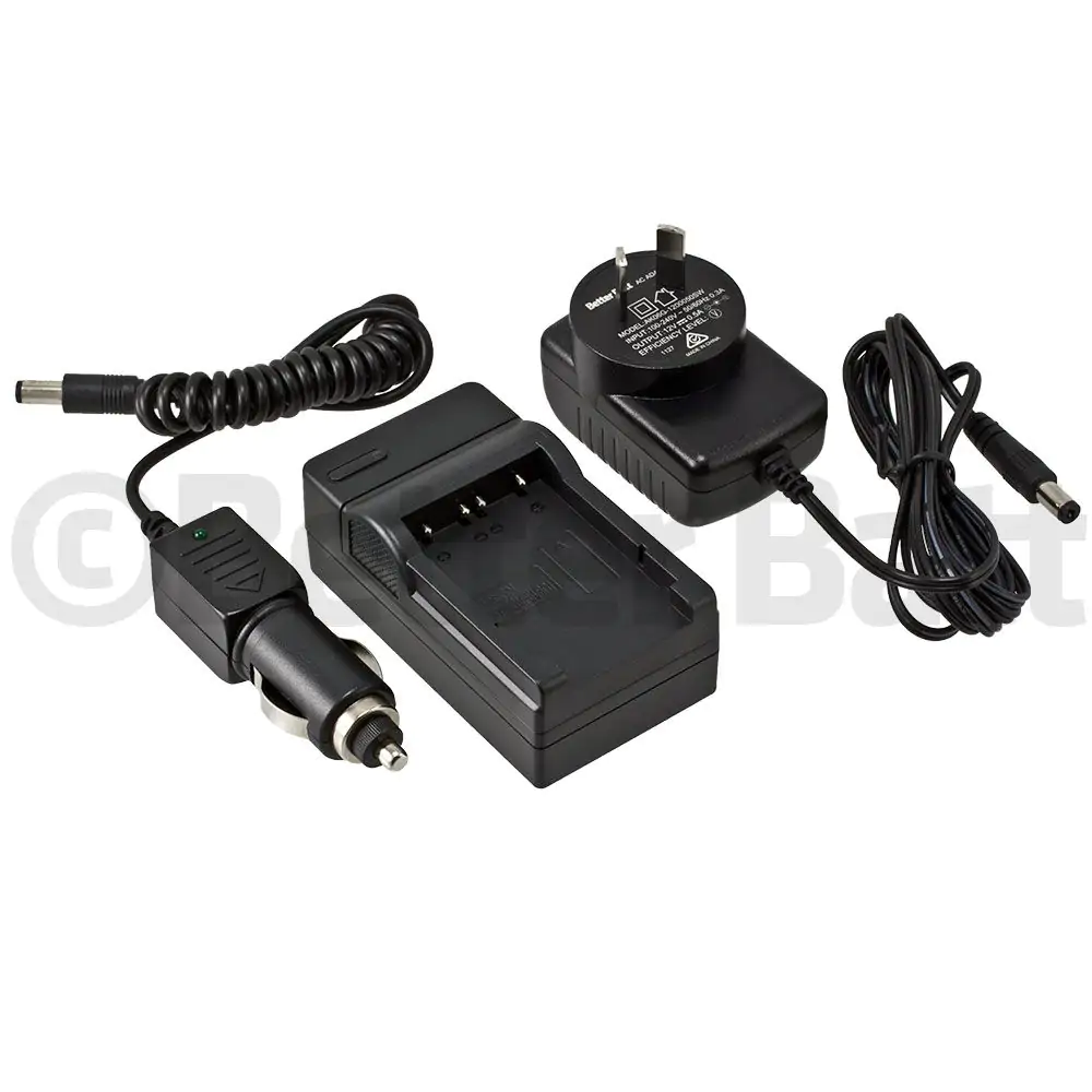 Sony Cyber-Shot DSC-T77/BM Charger Replacement (Wall + Car Cord)