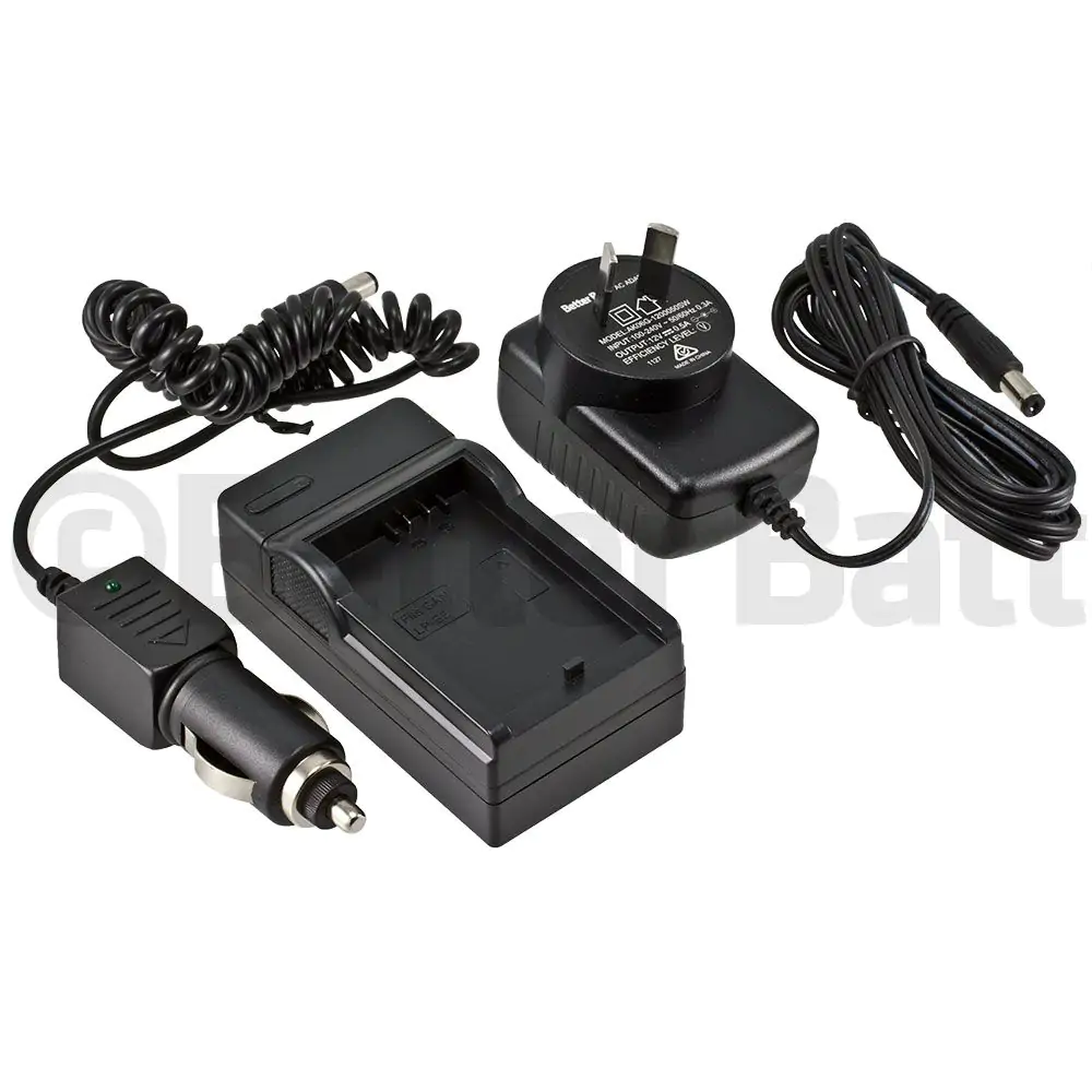 Canon LP-E5 Charger Replacement (Wall + Car Cord)
