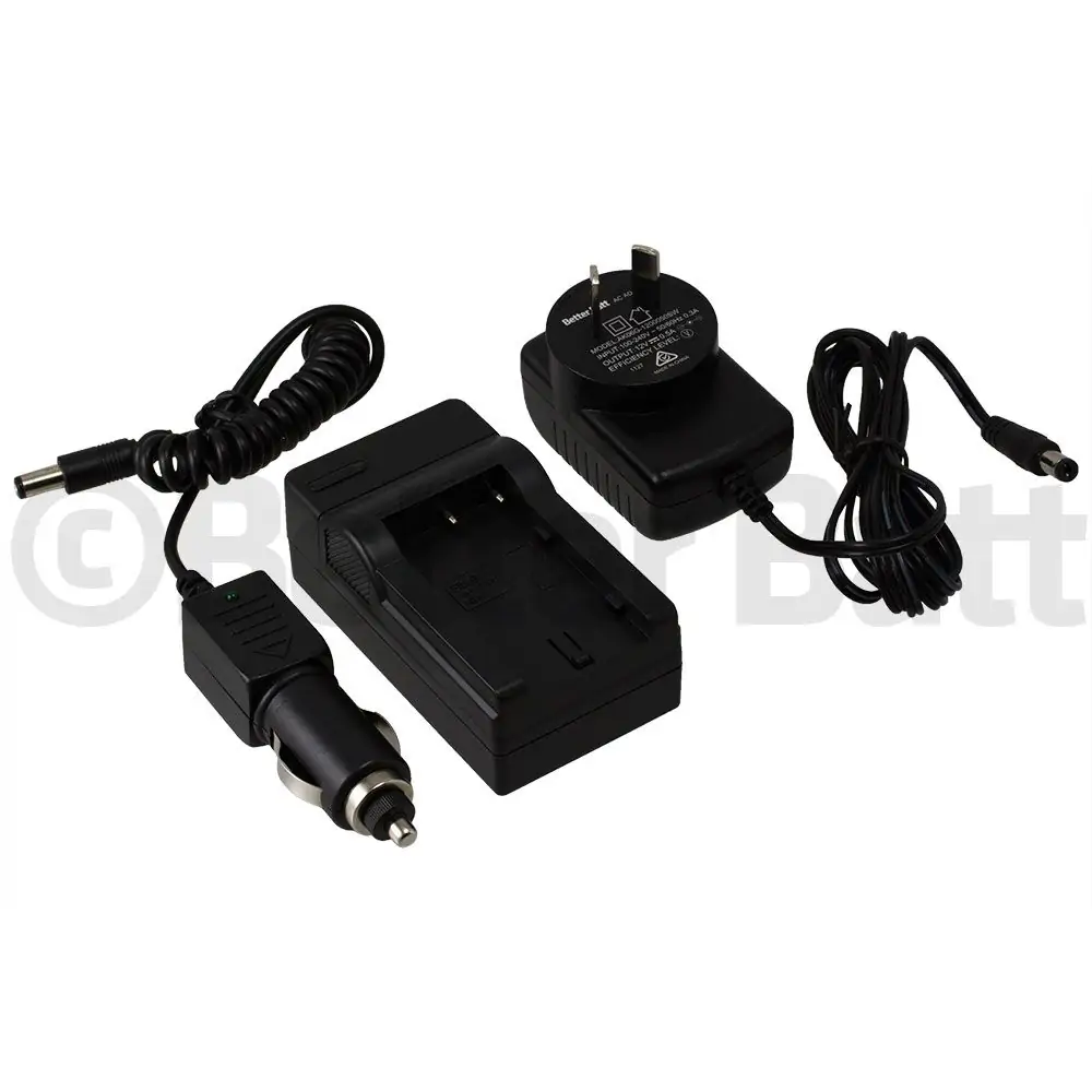 Sony NP-FS30 Charger Replacement (Wall + Car Cord)