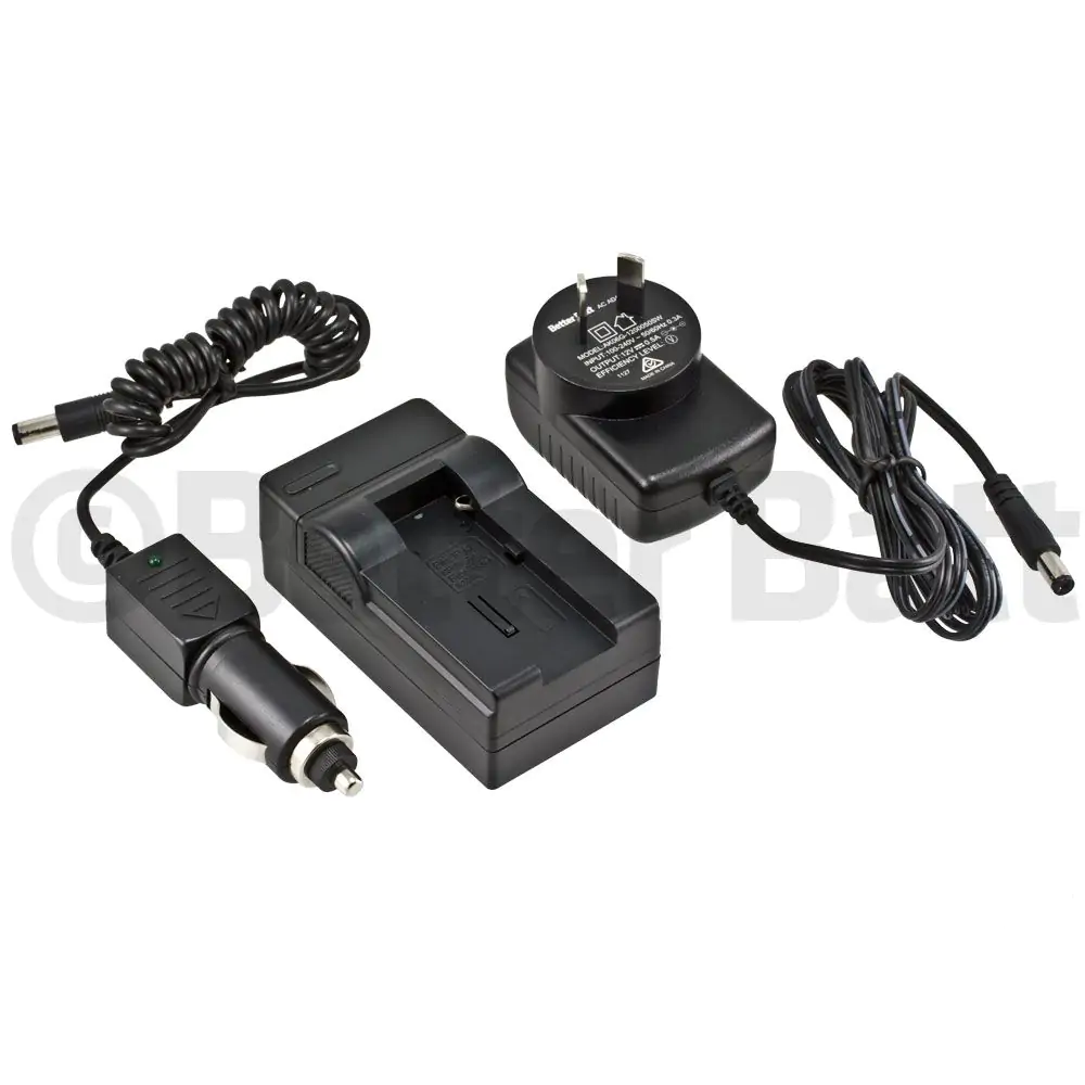 Ricoh DB-20L Charger Replacement (Wall + Car Cord)