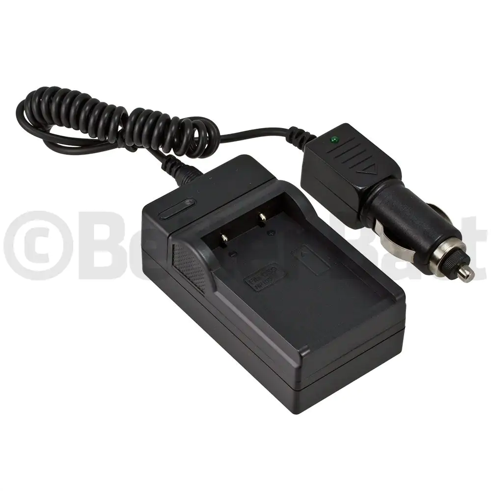 Casio NP-100 Charger Replacement (Wall + Car Cord)