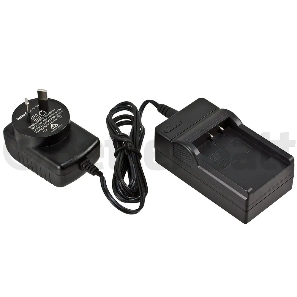 Pentax D-LI22 Charger Replacement (Wall + Car Cord)