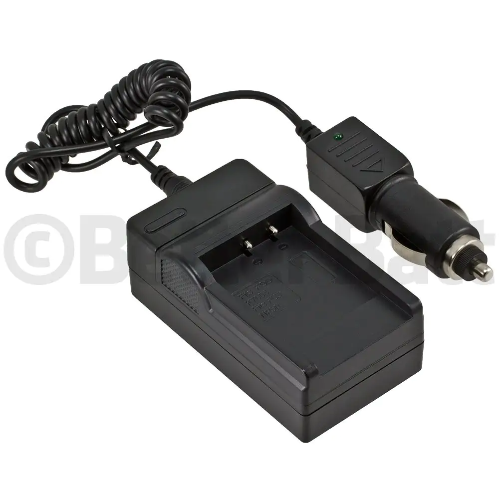 Pentax D-LI22 Charger Replacement (Wall + Car Cord)