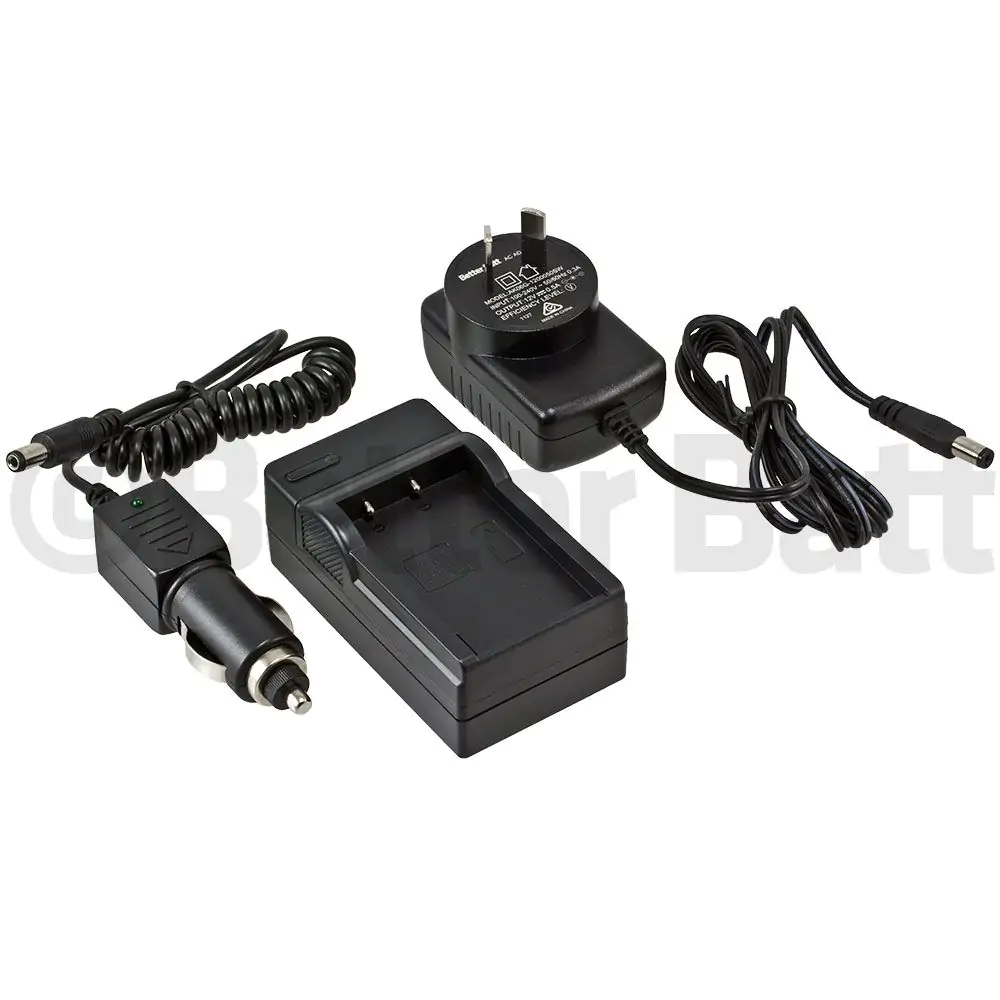 Olympus PEN E-PL8 Charger Replacement (Wall + Car Cord)