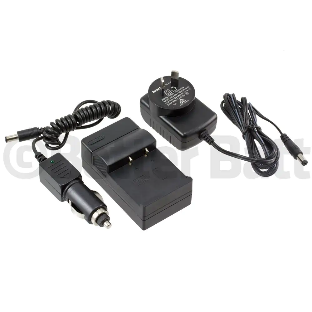 JVC Everio GZ-MC100EX Charger Replacement (Wall + Car Cord)