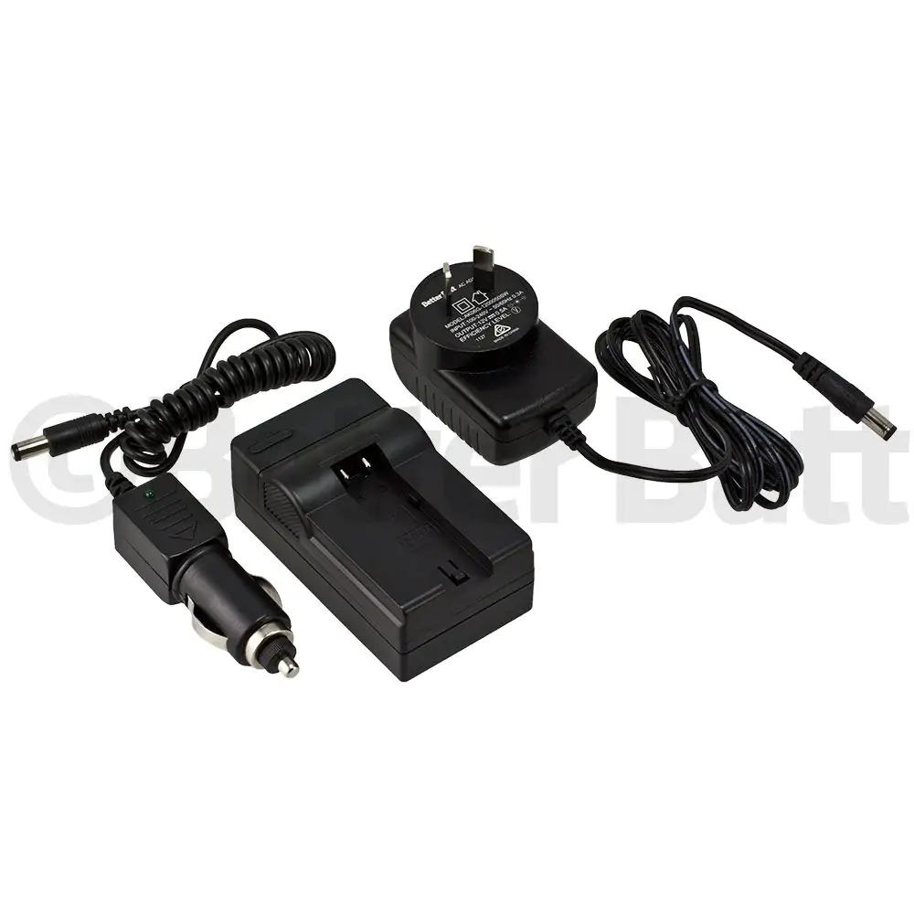Pentax K-BC72 Charger Replacement (Wall + Car Cord)