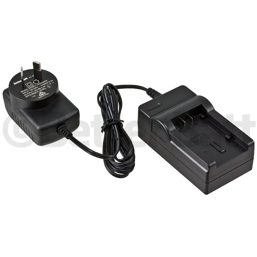 Panasonic VW-VBK180-K Charger Replacement (Wall + Car Cord)