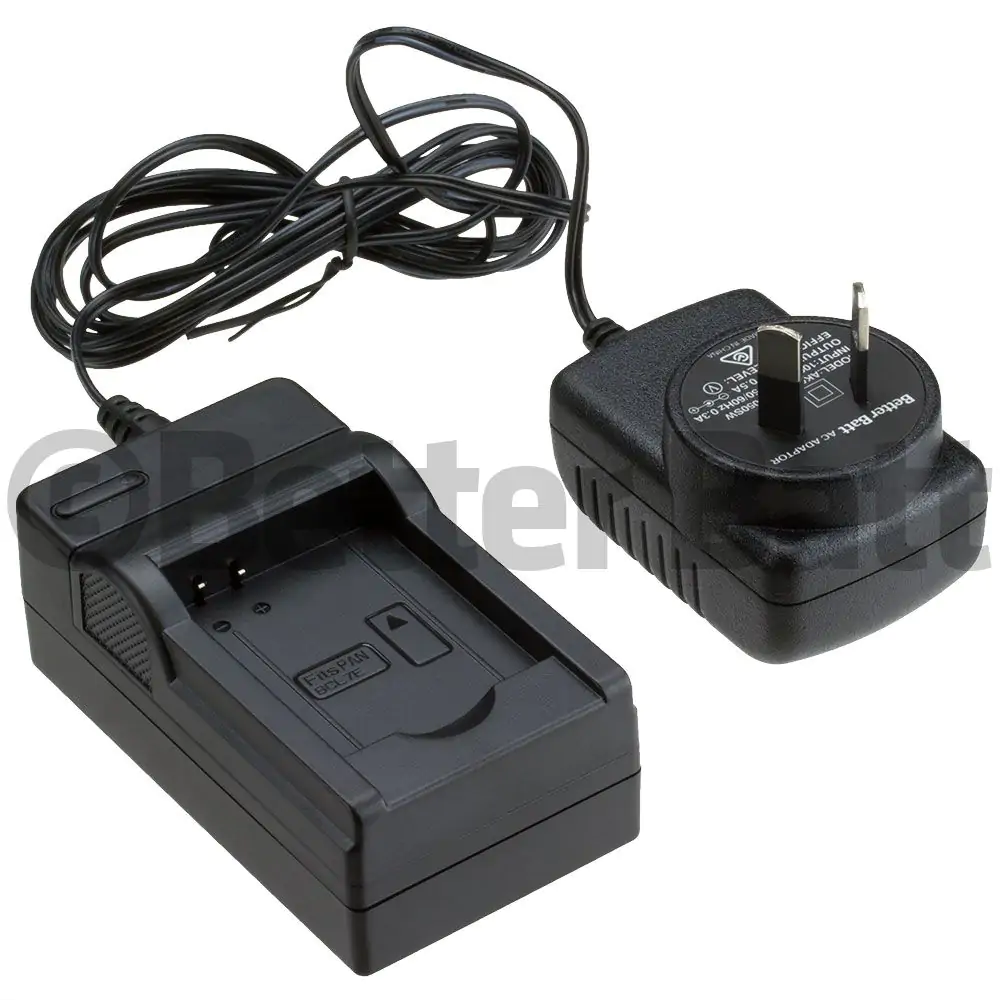 Panasonic Lumix DMC-F5S Charger Replacement (Wall + Car Cord)