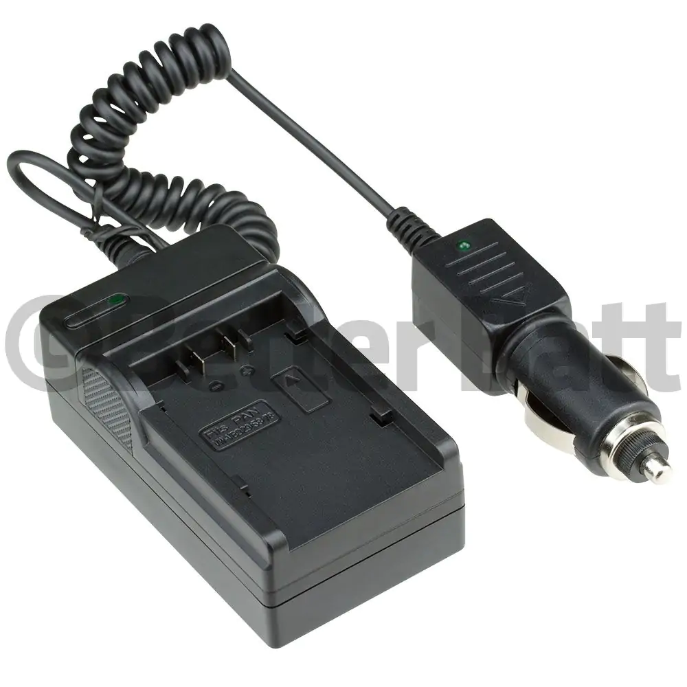 Panasonic AC-CX10 Charger Replacement (Wall + Car Cord)
