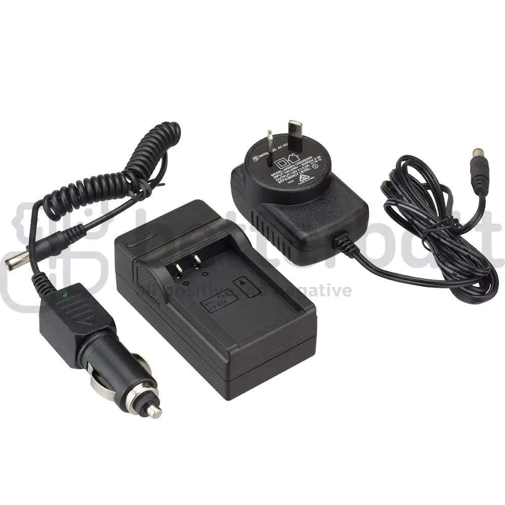 Canon EOS M5 Charger Replacement (Wall + Car Cord)