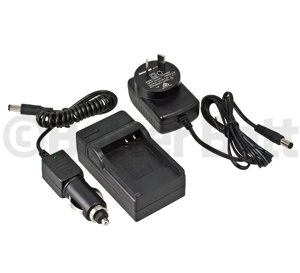 Panasonic DE-A46A Charger Replacement (Wall + Car Cord)