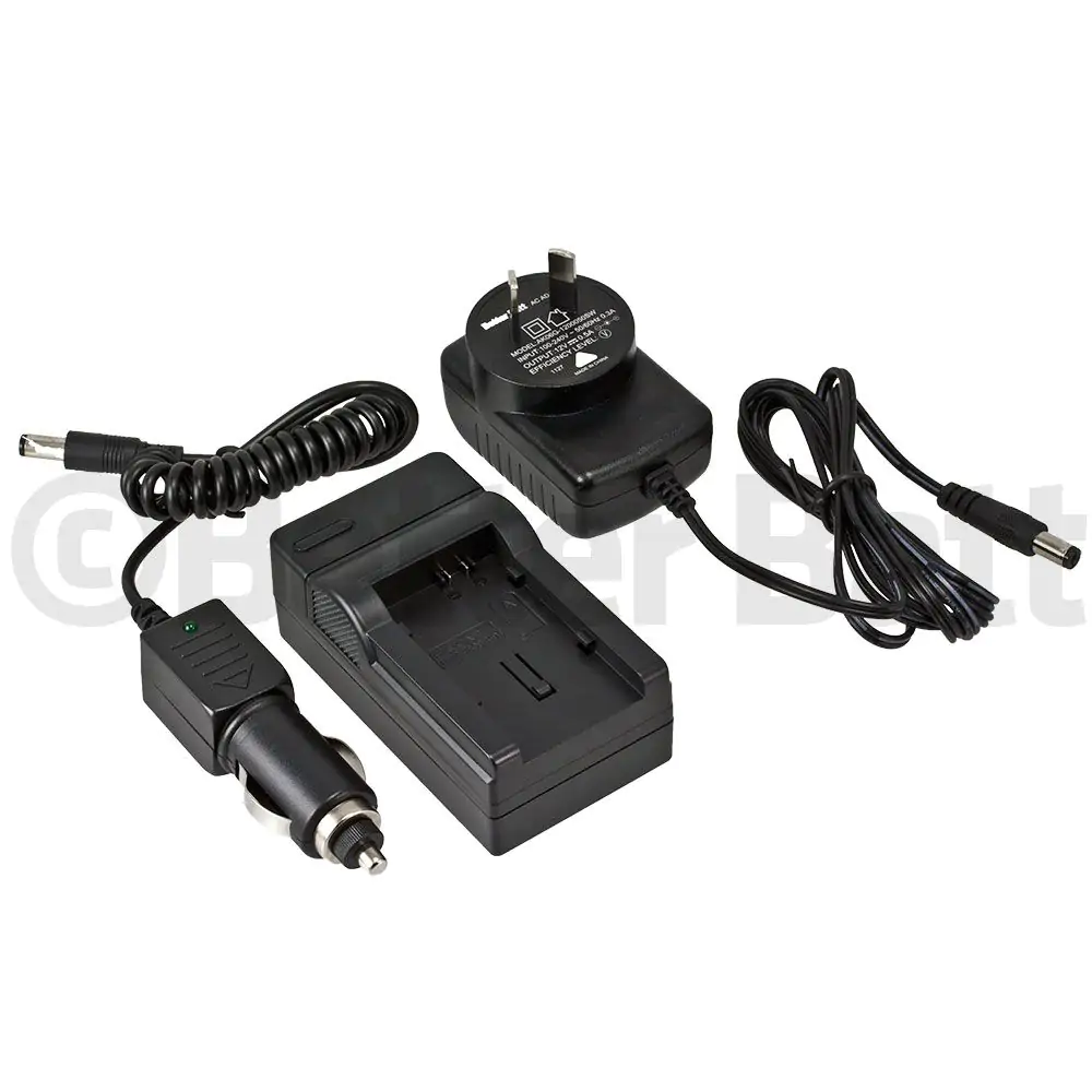 Canon XA10 Charger Replacement (Wall + Car Cord)