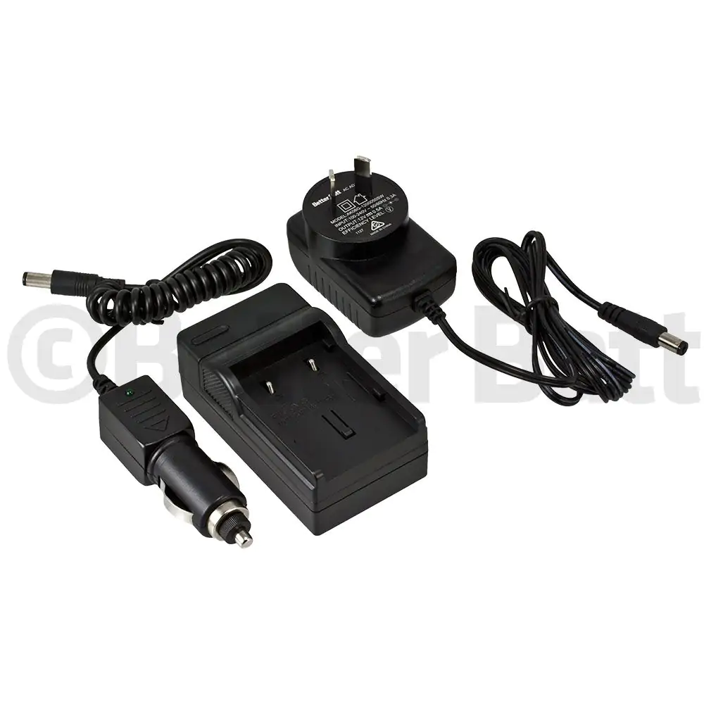 JVC Everio GZ-MG47E Charger Replacement (Wall + Car Cord)