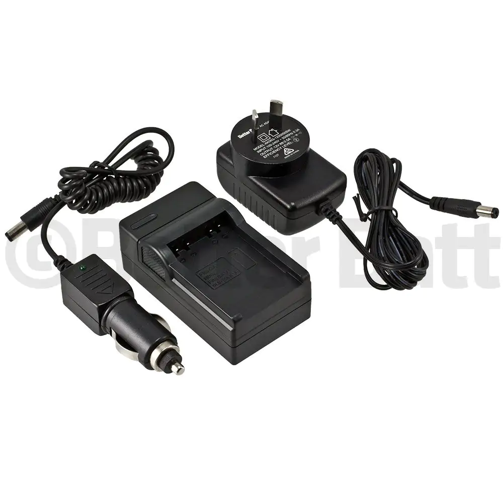 Canon CB-2LYE Charger Replacement (Wall + Car Cord)