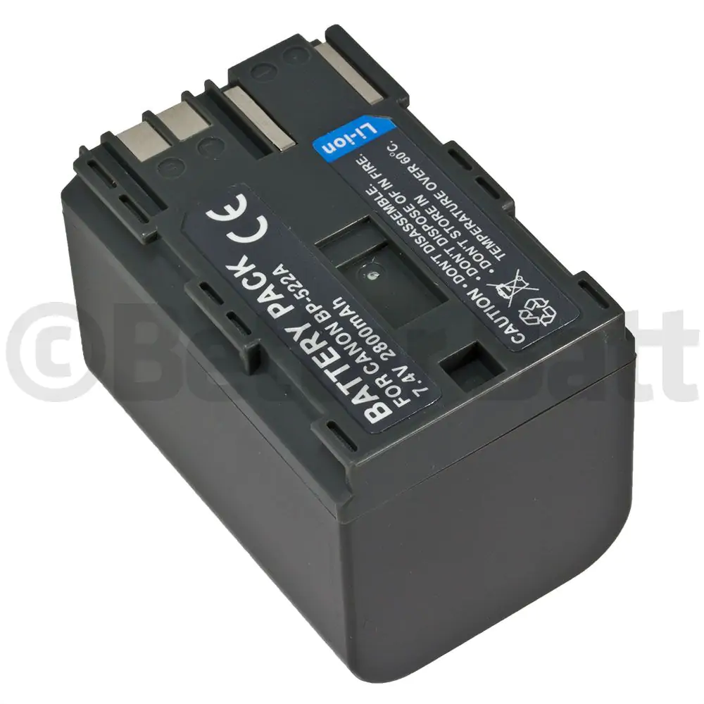 Canon BP-522 Battery Replacement