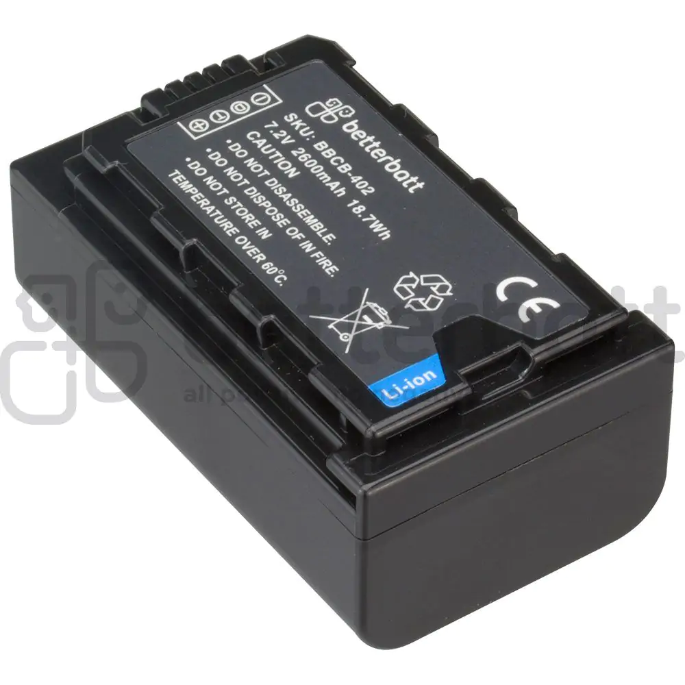 Panasonic VW-VBD29 Battery Replacement
