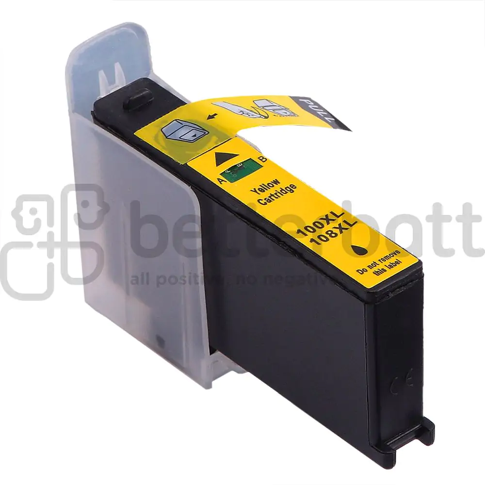Lexmark #100XL Yellow Ink Replacement (#100XL / 14N1071A)