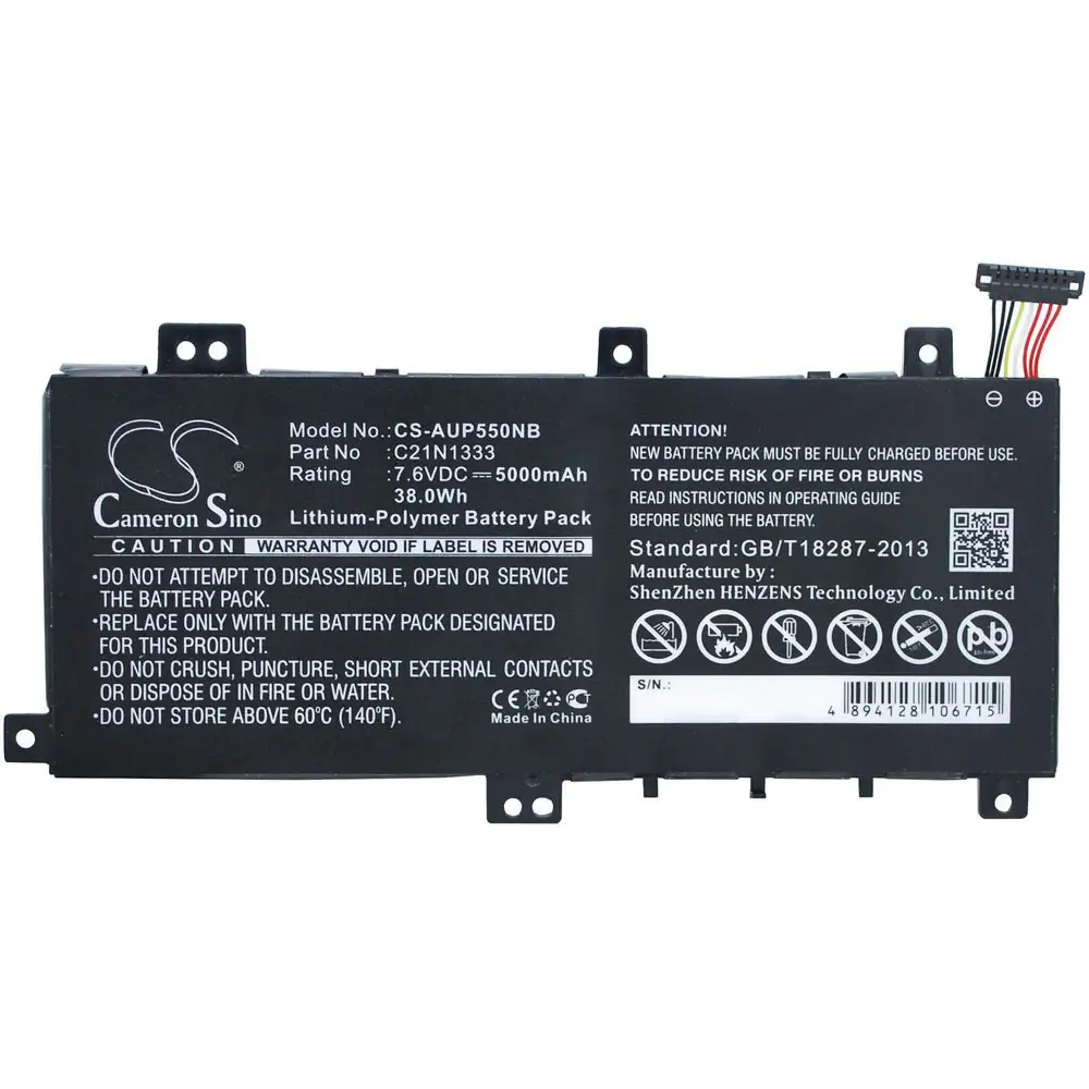 ASUS C21N1333 Battery Replacement