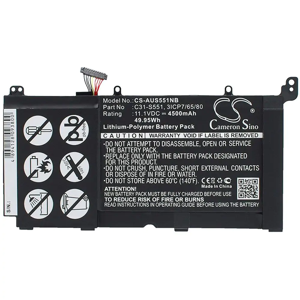 ASUS C31-S551 Battery Replacement